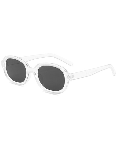 3D ROUND SUNGLASSES(CLEAR)